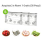 🔥Best seller mondiale🍗 Offerta limitata! Compra 3 e ricevi 2 in omaggio🥦Sacchetti riutilizzabili in alluminio sigillabili per la conservazione degli alimenti