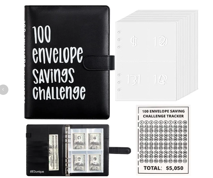 🎁Libro "La sfida dei 100 buste"✉️💸