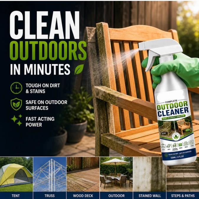 ⚡50K+ VENDUTI!🏠Spray Detergente Multi-Superficie per Muschio e Alghe sul Tetto