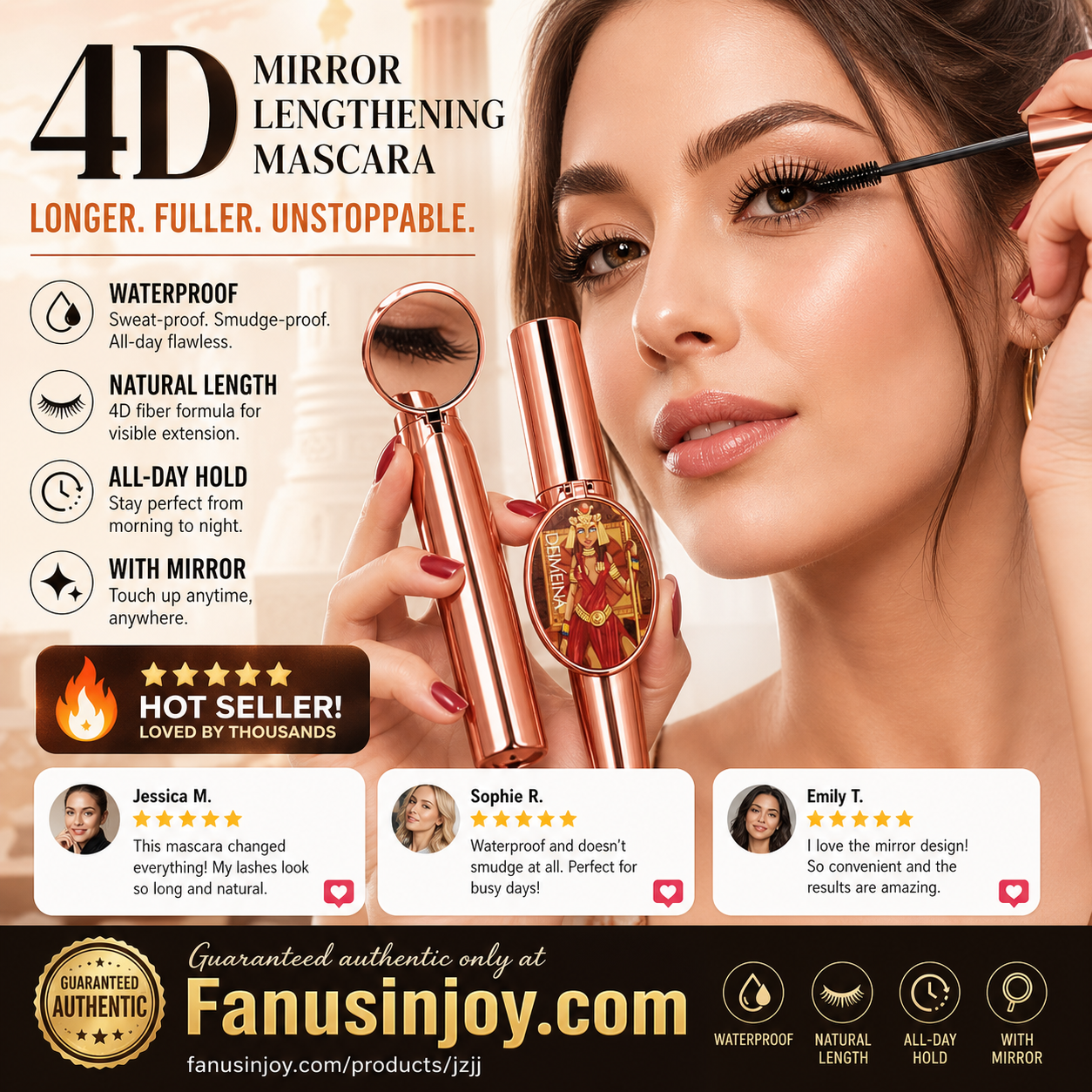 🎁 Offerta Speciale Sorpresa 50% DI SCONTO! ✨️Consigliato dalle beauty blogger! 👱‍♀️Ingrandisci gli occhi e ritrova la tua bellezza! Mascara 4D Allungante e Volumizzante