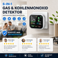 📢📢50% di Sconto!!🏠✨Allarme Multigas con Display LCD | Rilevatore di CO, Gas e Fumo, Monitoraggio Temperatura e Umidità