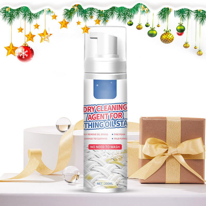 ✨Smacchiatore schiumogeno a secco per tessuti 200ml✅Rimuove velocemente macchie di olio, vino, caffè, succo senza risciacquo. Formula enzimatica sicura，scarpe, divani, borse e abiti. Basta spruzzare, strofinare e lasciare asciugare!