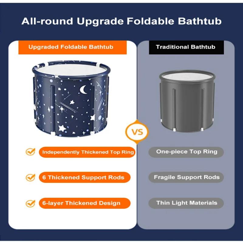📢📢50 % RABATT!!! ✨Beheizte faltbare Badewanne für den Hausgebrauch