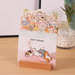 2024 Bloomy Flowers Desk Calendar-Christmas present