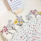 2024 Bloomy Flowers Desk Calendar-Christmas present