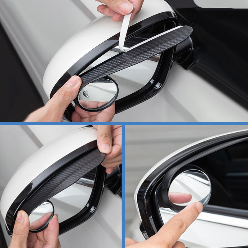 🚗🌧️ Sconto 50%! Protezioni antipioggia e parasole per specchietti auto. ABS flessibile, antiriflesso, installazione veloce con adesivo. Modello universale: visuale pulita anche con pioggia, guida più sicura!🛡️💪