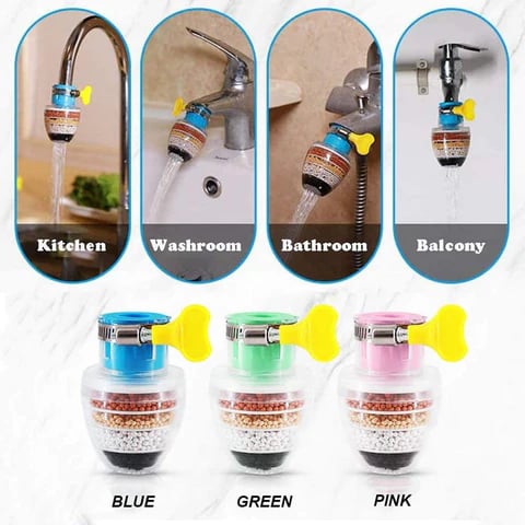 🥳2026 NUOVO ARRIVO🥳💥OLTRE 50K VENDUTI! 🚰Filtro per acqua al carbone attivo per rubinetto, rimuove impurità e migliora il sapore dell'acqua ✨