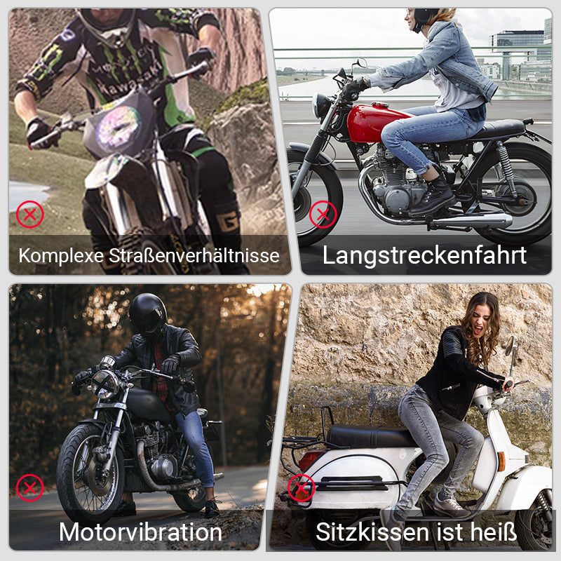 Cuscino Sellino Moto Antishock Traspirante Riduzione Pressione