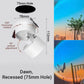 Faretto da soffitto con proiezione al tramonto/all'alba