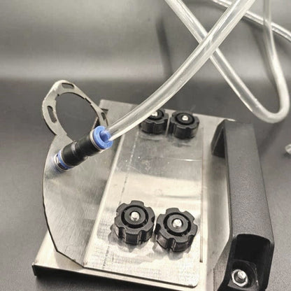 Supporto per smerigliatrice angolare per il taglio di smussi a 45° delle piastrelle