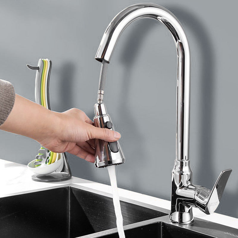 Prolunga per Rubinetto Antispruzzo con 9 Snodi per Lavello Cucina e Bagno