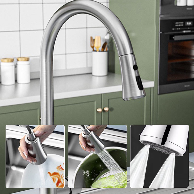 Prolunga per Rubinetto Antispruzzo con 9 Snodi per Lavello Cucina e Bagno