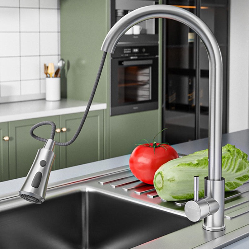 Prolunga per Rubinetto Antispruzzo con 9 Snodi per Lavello Cucina e Bagno