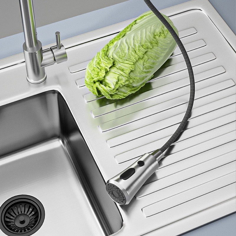 Prolunga per Rubinetto Antispruzzo con 9 Snodi per Lavello Cucina e Bagno