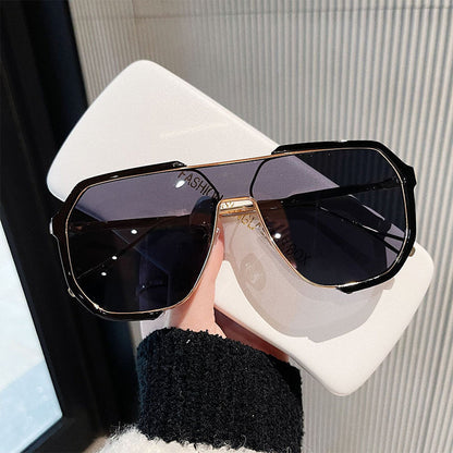 😎☀️Occhiali da Sole Retrò Classici con Montatura Grande (50% di Sconto)