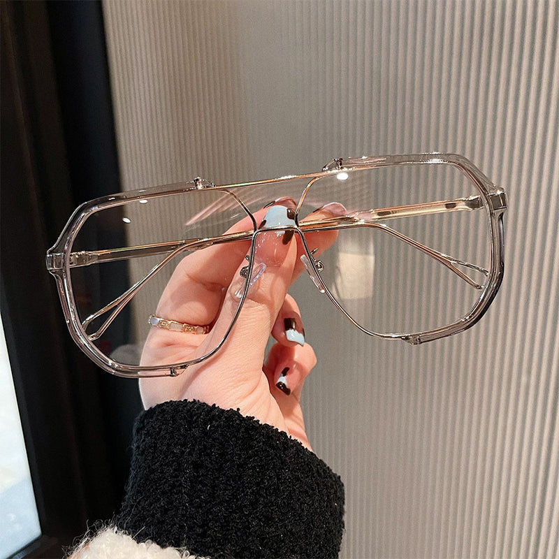 😎☀️Occhiali da Sole Retrò Classici con Montatura Grande (50% di Sconto)
