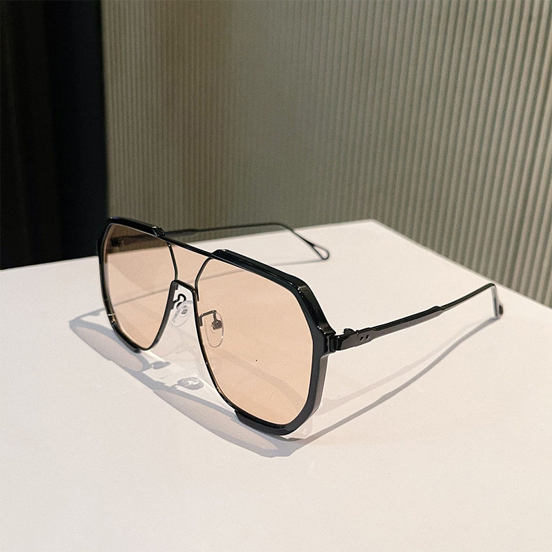 😎☀️Occhiali da Sole Retrò Classici con Montatura Grande (50% di Sconto)