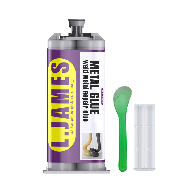 🚗💨 SCONTO DEL 50%! Colla per riparazioni metalliche Weld – Ripara tubi di scarico, tubi metallici e altro ancora. Indurisce a temperatura ambiente: una volta indurita, si può carteggiare, forare e verniciare! 🌟💪