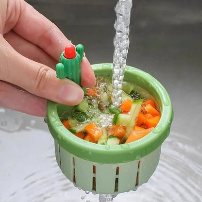 Cute Cactus Kitchen Sink Drain Strainer