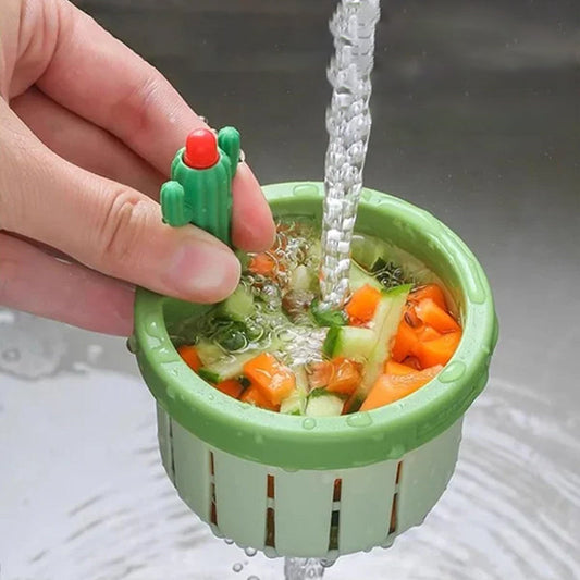 Cute Cactus Kitchen Sink Drain Strainer