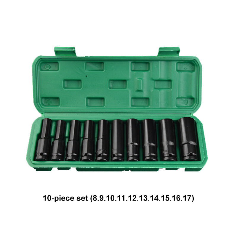 🛠️Set bussole esagonali attacco 1/2"✨Acciaio cromo-vanadio, durezza >60 HRC, antiusura e antiruggine. Misure incise ben leggibili, attacco quadro con foro passante. Dotato di valigetta rigida con doppia chiusura, ideale per avvitatore elettrico✅