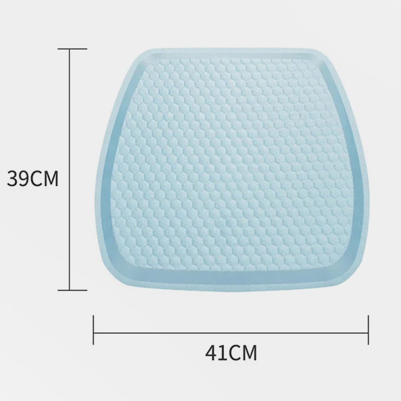 Cuscino per sedile auto in gel refrigerante