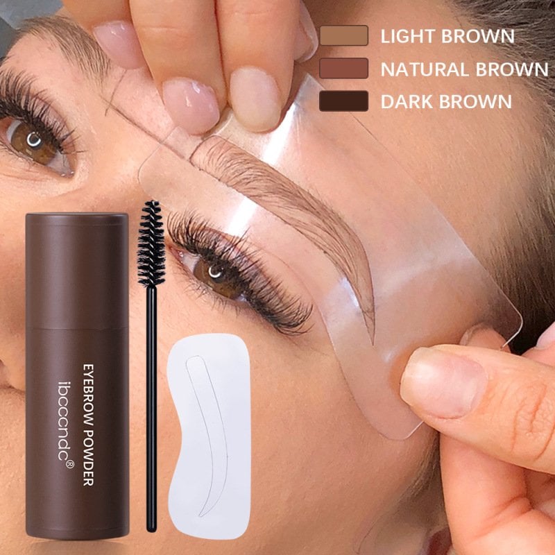 Kit stencil e timbro per sopracciglia