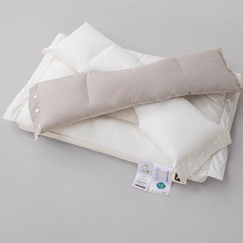 🛏️ SCONTO DEL 49% PER TEMPO LIMITATO! ✨ Cuscino di supporto cervicale a doppia zona morbida e rigida, ergonomico, traspirante e lavabile 😴