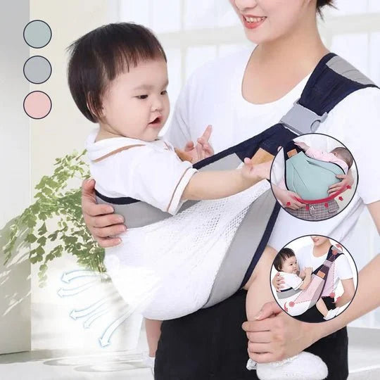 🎉 Saldi 2026 — Già 30.000+ genitori lo hanno scelto! 👶 Portabebè 4‑in‑1 traspirante – Dalla nascita ai 36 mesi, 4 posizioni diverse per il massimo comfort! ✨👩‍🍼