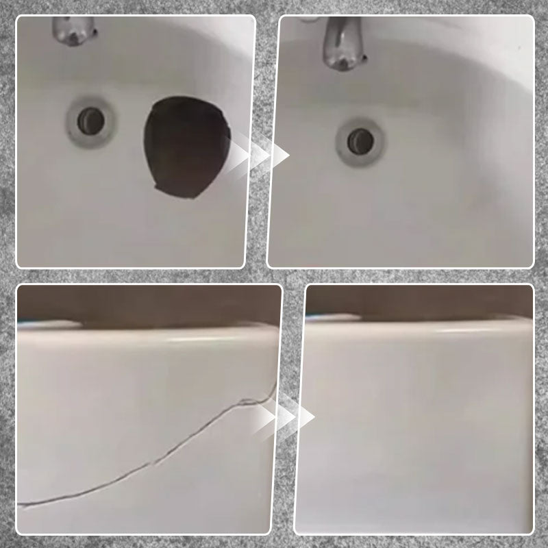Kit per riparare crepe su piastrelle e pietra, stucco di qualità professionale per sigillare fessure, formula impermeabile e con abbinamento dei colori 🛠️💧