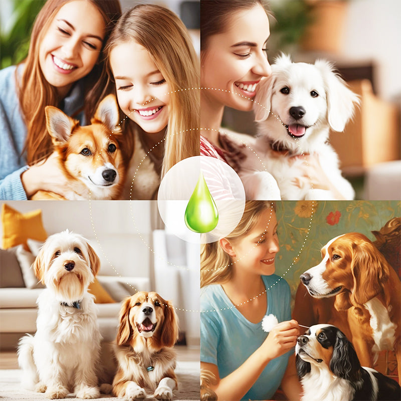 Bastoncini detergenti delicati per orecchie di animali domestici