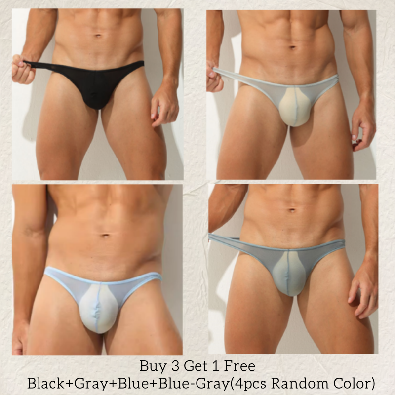 Slip traspiranti sexy a vita bassa da uomo🌟🌟NUOVO ARRIVO - SCONTO DEL 49%