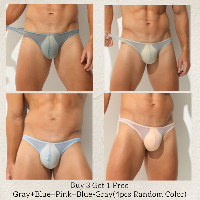 Slip traspiranti sexy a vita bassa da uomo🌟🌟NUOVO ARRIVO - SCONTO DEL 49%