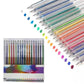 ⏳Ultimo giorno – Prezzo speciale: €19.99!! 💥🎁Set di penne gel glitterate – Scrittura fluida🎨