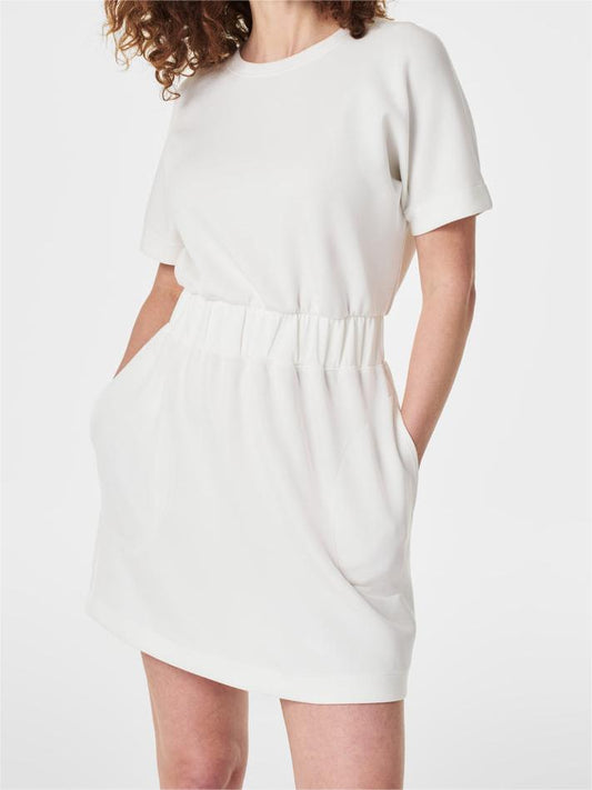 🔥Buy 2 Also save £10🔥Casual Elastic-Waist T-Shirt Dress👗