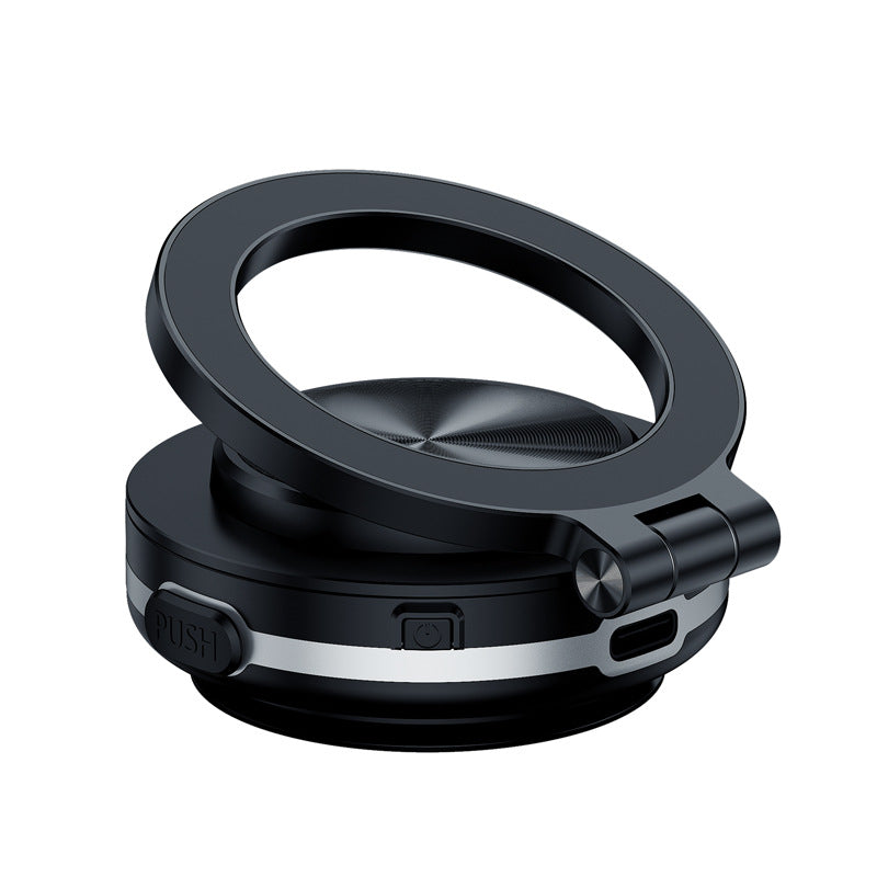 🚗 50% OFF NOW! 🧲 Magnetic Vehicle-Mounted Phone Holder with Vacuum Adsorption – Strong Grip, 360° Rotation & Universal Fit 📱