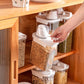 Dispenser per Cereali e Alimenti Secchi | Contenitore Dosatore Salva Freschezza per Cucina