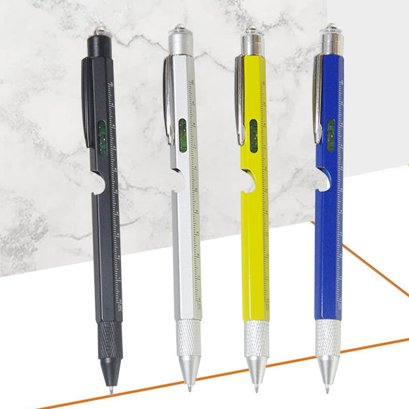 🖊️✨ Penna multifunzione 9 in 1 – Dì Addio a Portare Tanti Attrezzi Separati! 🚫 Ricaricabile con LED, Livella e Cacciaviti, Compatta per Ogni Occasione 🔧