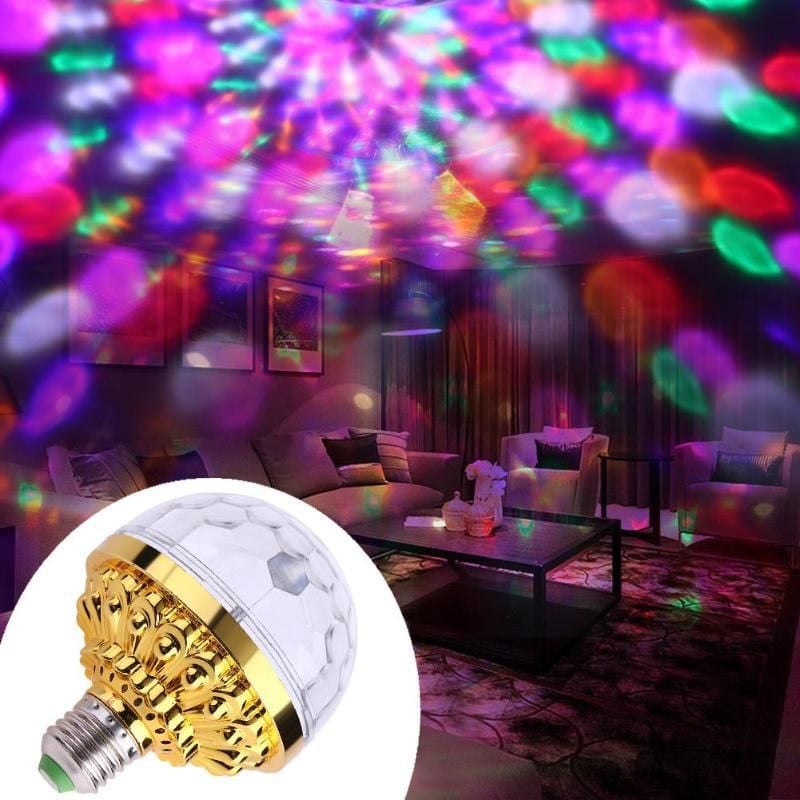 🌈✨ Luce Rotante a Sfera da Discoteca Colorata