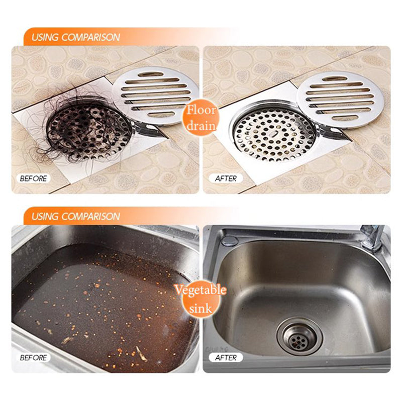 🔥 Nuovo Bestseller ❤️‍🔥  Detergente per Scarichi Multiuso Potente Anti-Ingorgo in Polvere