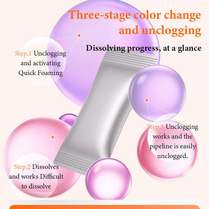 🔥 Nuovo Bestseller ❤️‍🔥  Detergente per Scarichi Multiuso Potente Anti-Ingorgo in Polvere