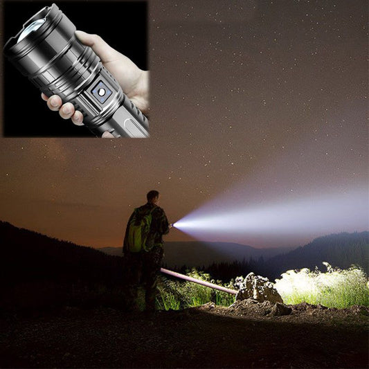 Laser bianco multifunzionale telescopico Zoom Torcia tattica