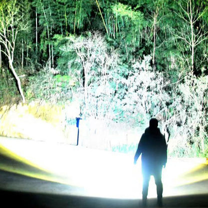 Laser bianco multifunzionale telescopico Zoom Torcia tattica