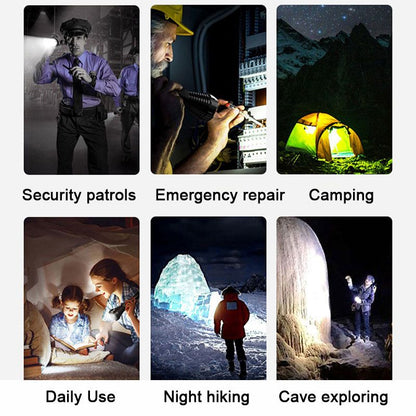 Laser bianco multifunzionale telescopico Zoom Torcia tattica