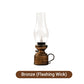 ✨🔥Lampada LED vintage stile lampada a petrolio con fiamma mobile