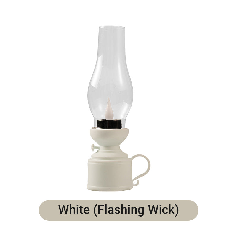 ✨🔥Lampada LED vintage stile lampada a petrolio con fiamma mobile