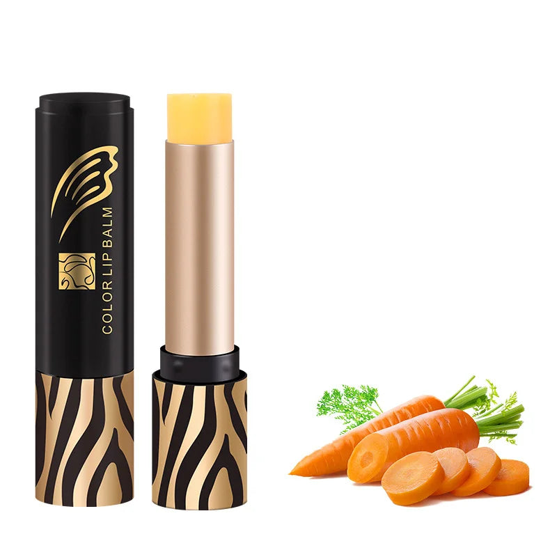 Balsamo labbra che cambia colore al carotene