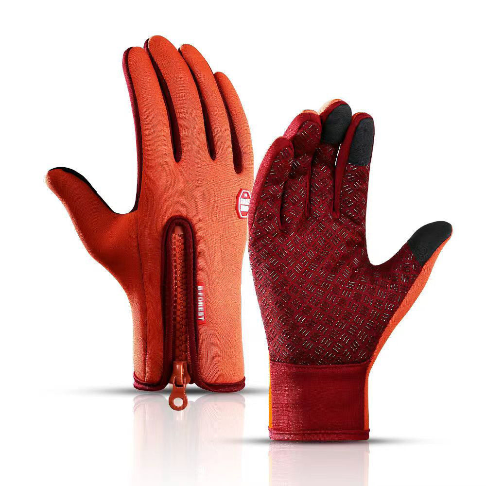 🧤✨ Guanti invernali touchscreen impermeabili antivento – Dì Addio alle mani gelate d'inverno! 🚫 Regolabili, antiscivolo, ideali per ciclismo e attività all'aperto ❄️