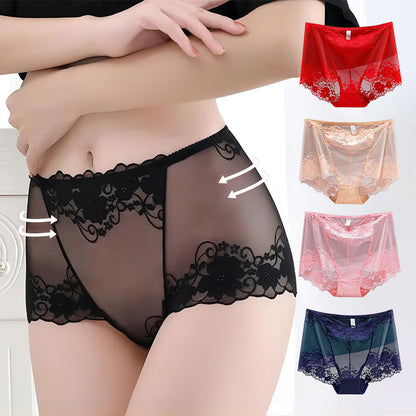 🏆🔥 Compra di più, risparmia di più!😍 💜Mutandine da donna in pizzo di seta fatte a mano