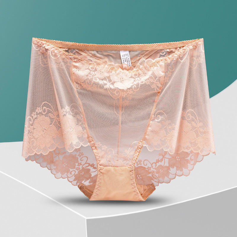 🏆🔥 Compra di più, risparmia di più!😍 💜Mutandine da donna in pizzo di seta fatte a mano